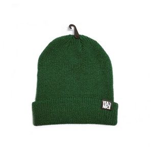 YeaNice Green beanie new with tag.